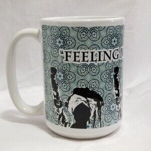 One of a kind Boho Afro Chic "Feeling Myself Phase" Custom Graphic Coffee Mug